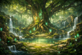 24x14 Playmat "Power in Nature"